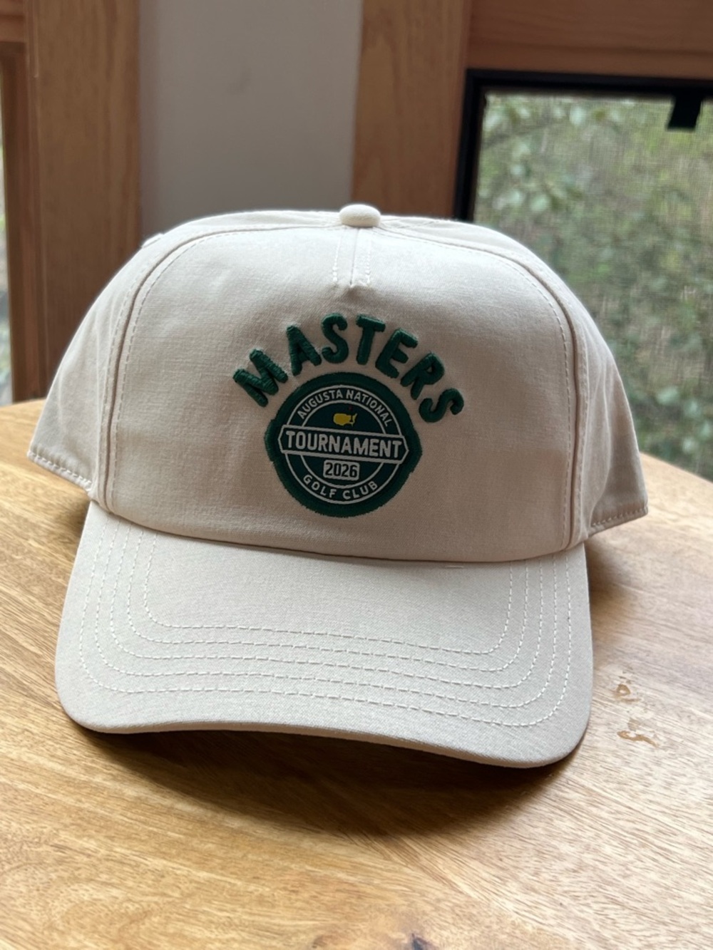 Masters Tournament 2026 Beige Golf Cap